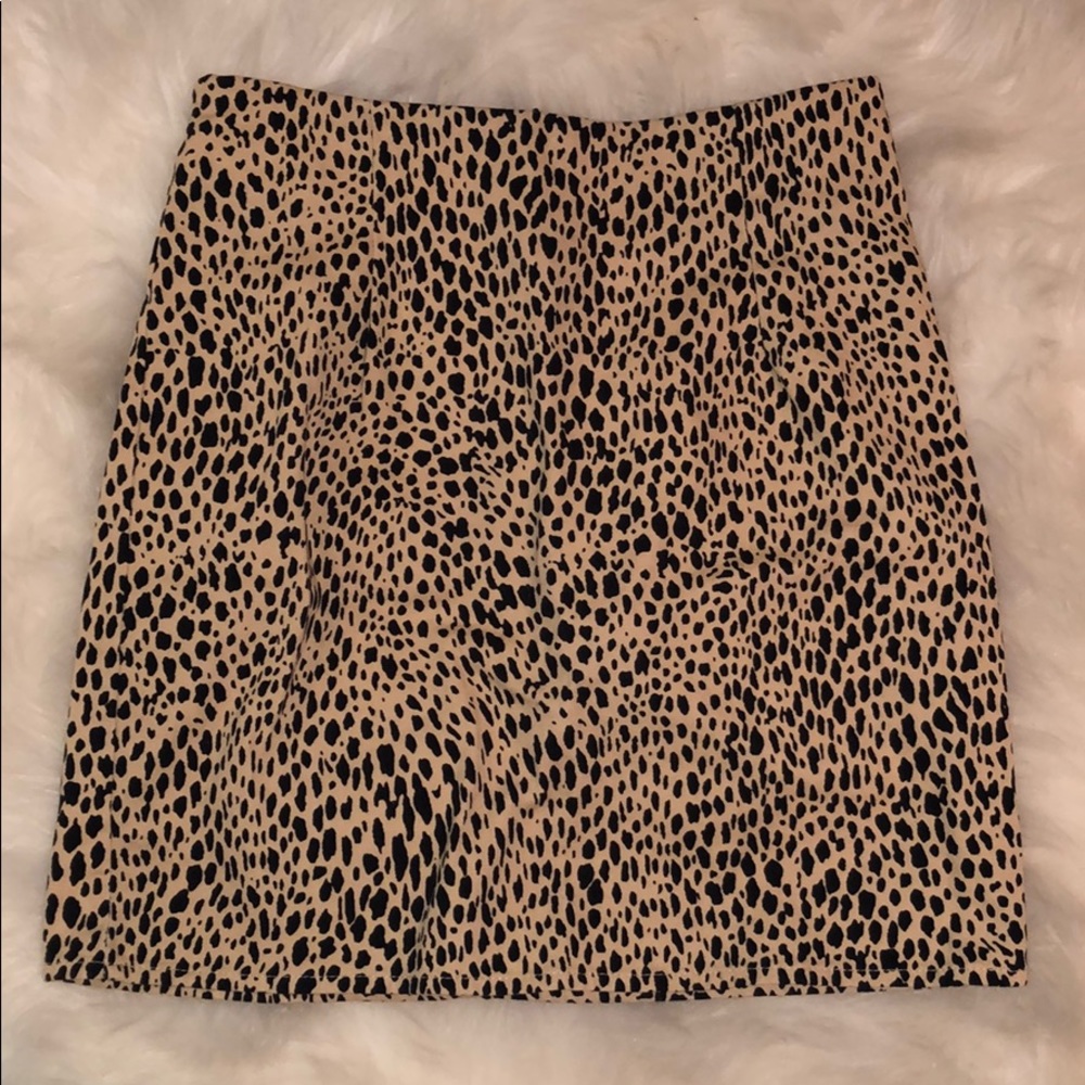 Cheetah Brandy Melville skirt